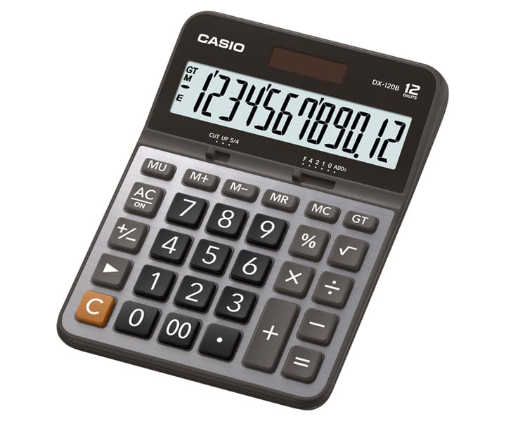 CALCULADORA CASIO DX-120ST
