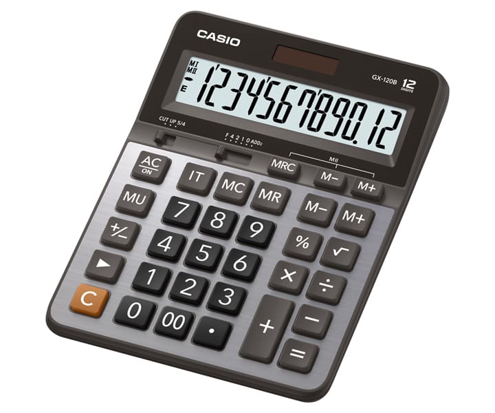 CALCULADORA CASIO GX-120S ESCRITORIO