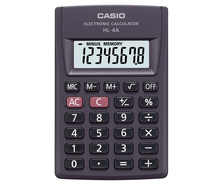 CALCULADORA CASIO HL-4A