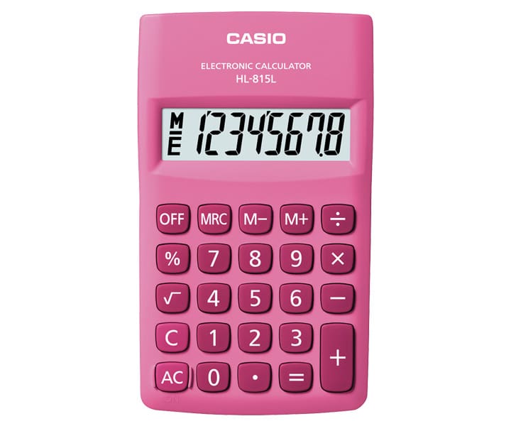 CALCULADORA CASIO HL-815L-PK