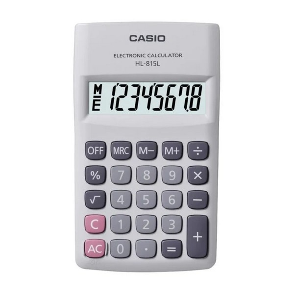 CALCULADORA CASIO HL-815L WHITE