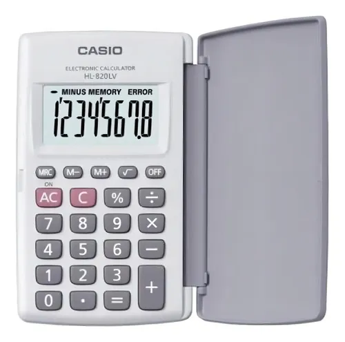 CALCULADORA CASIO HL-820LV-WE