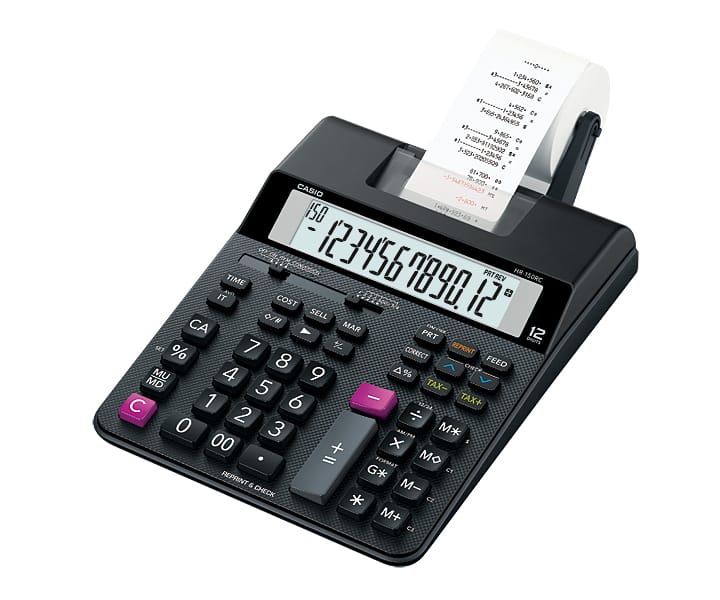 CALCULADORA CASIO HR-150RC-DC COMPACTA