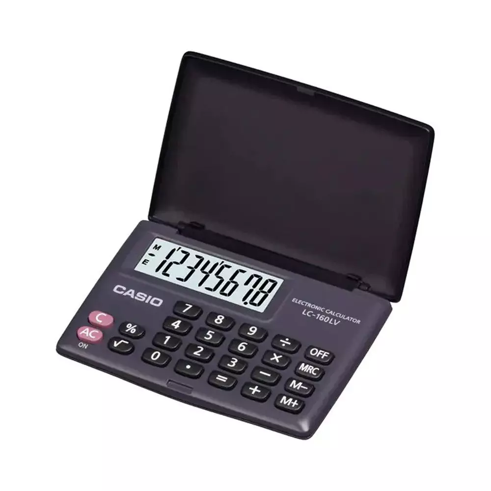 CALCULADORA CASIO LC-160LV-BK