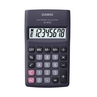 CALCULADORA CASIO LC-401 NEGRO