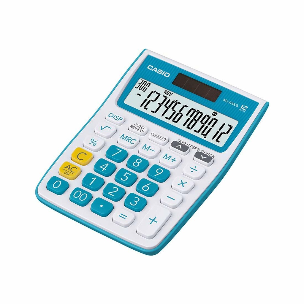 CALCULADORA CASIO MJ-12VCB-BU