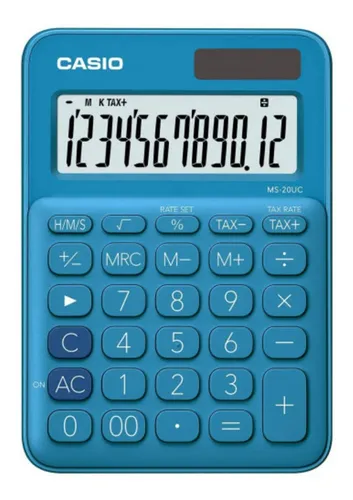 CALCULADORA CASIO MS-20UC-BU