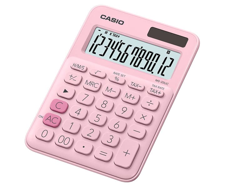 CALCULADORA CASIO MS-20UC-PK