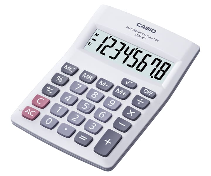 CALCULADORA CASIO MW-8VWE