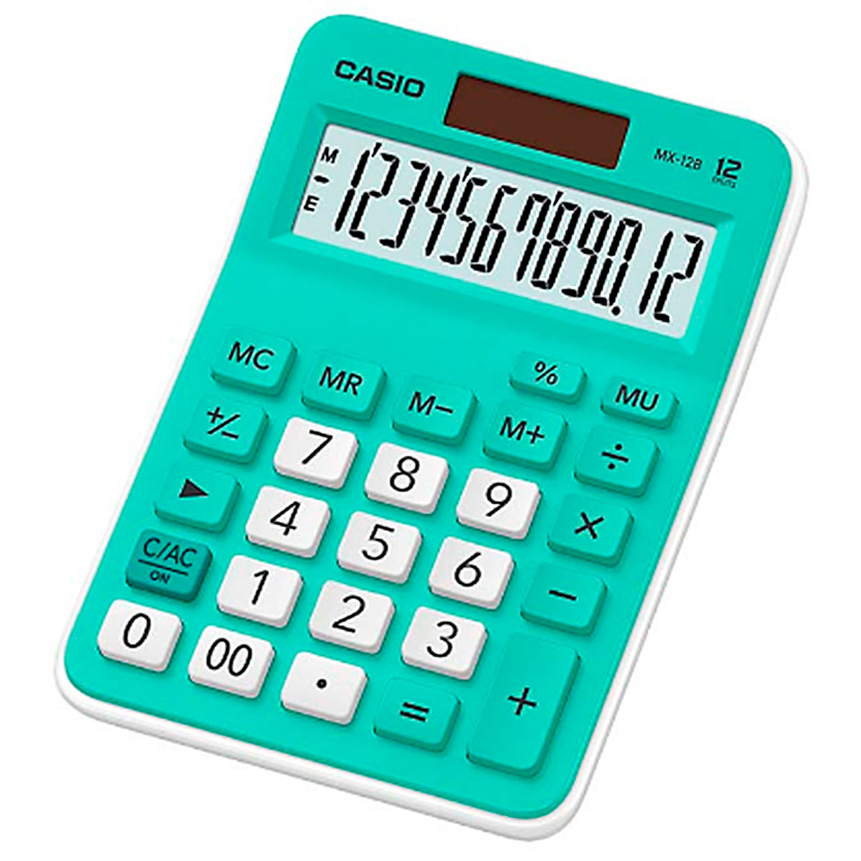 CALCULADORA CASIO MX-12-GN