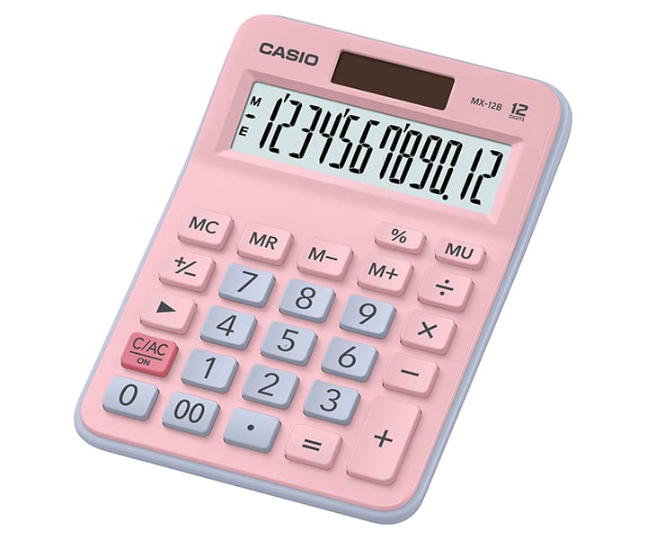 CALCULADORA CASIO MX-12B-PKLB
