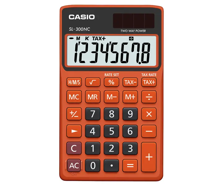 CALCULADORA CASIO SL-300NC-BRG