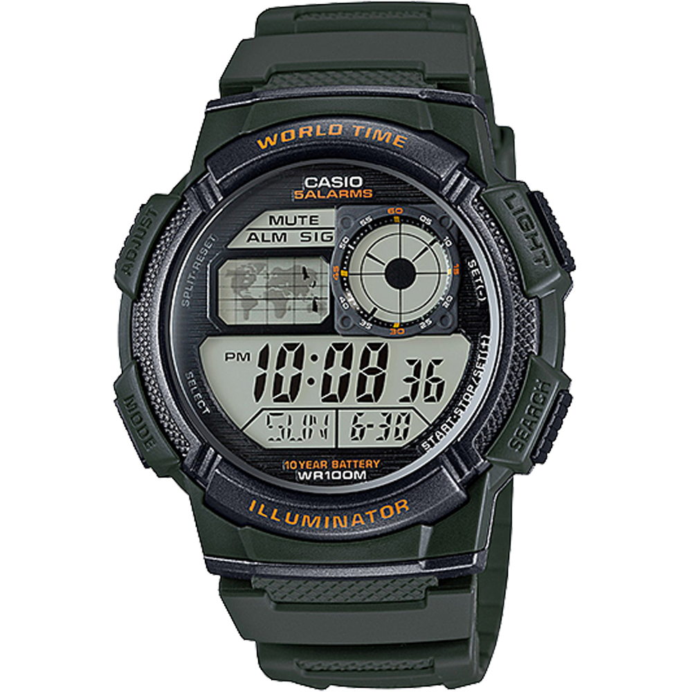RELOJ CASIO RESINA AE-1000W-3A