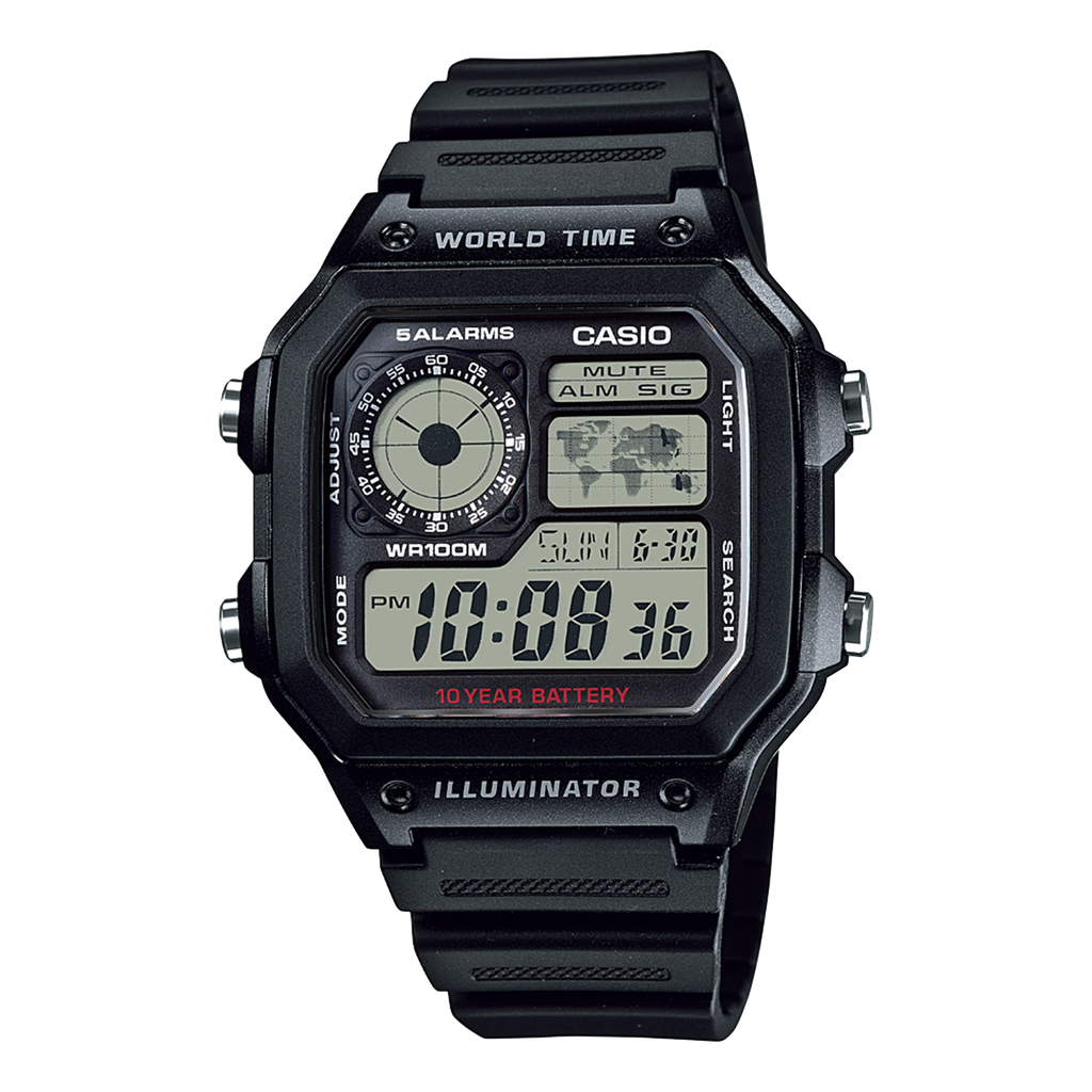 RELOJ CASIO AE-1200WH-1A