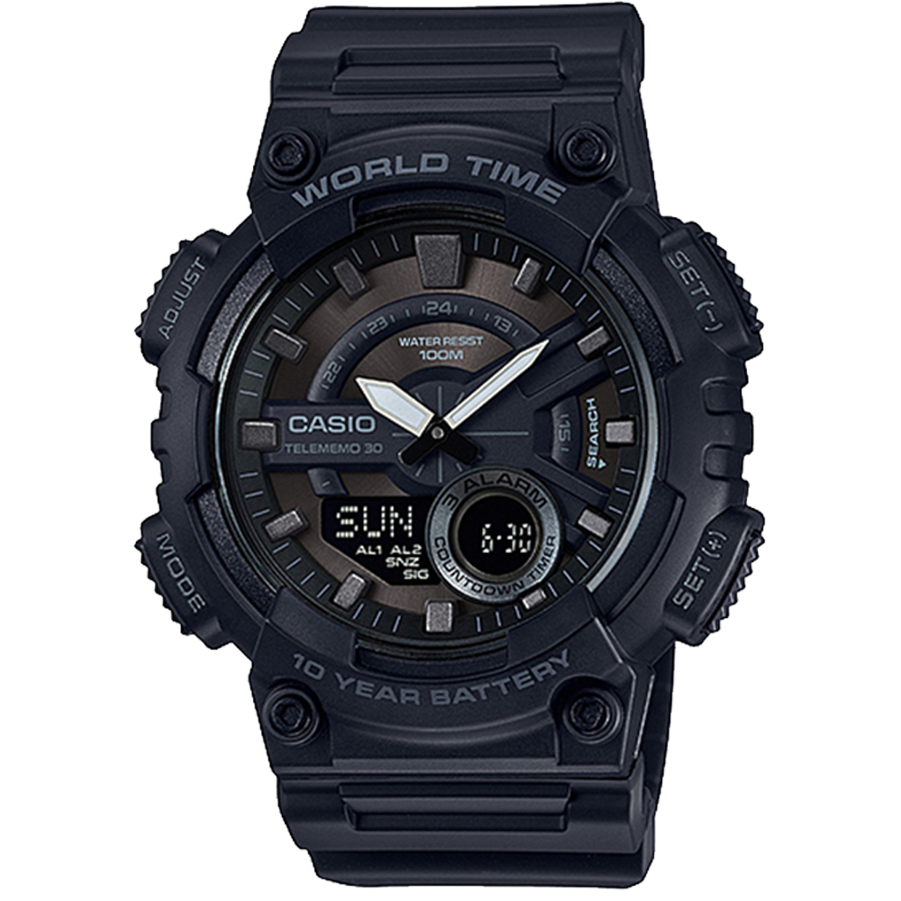 RELOJ CASIO AEQ-110W-1B