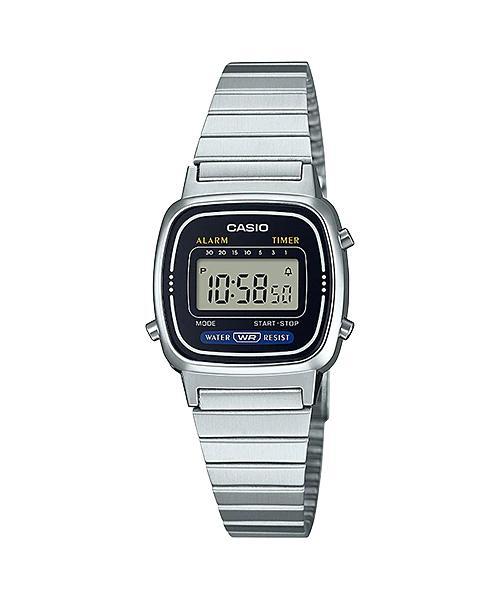 RELOJ CASIO LA-670WD-1D BROCHE SEGURIDAD
