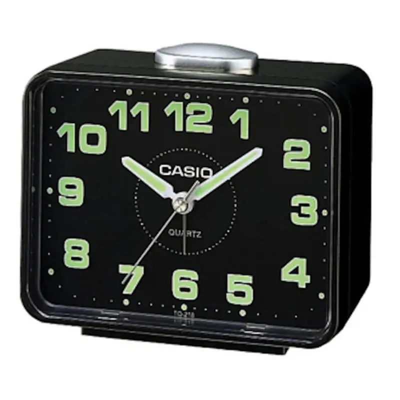 RELOJ CASIO DESPERTADOR TQ-218-1D