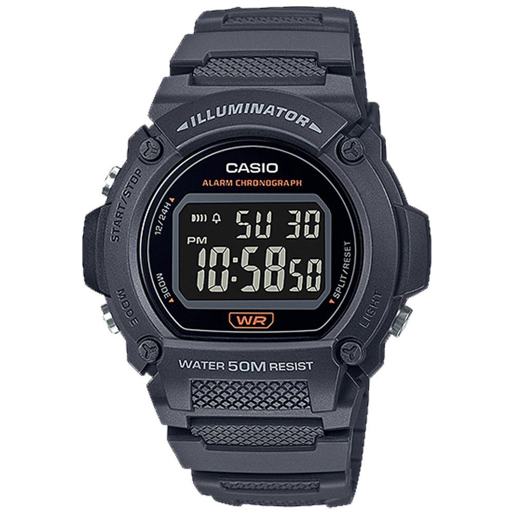 RELOJ CASIO W-219H-8B