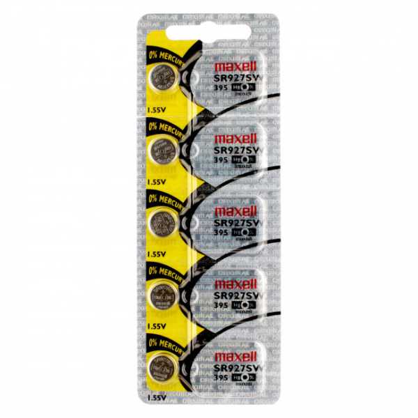 PILA MAXELL SR927SW BLISTER DE 5 (395)