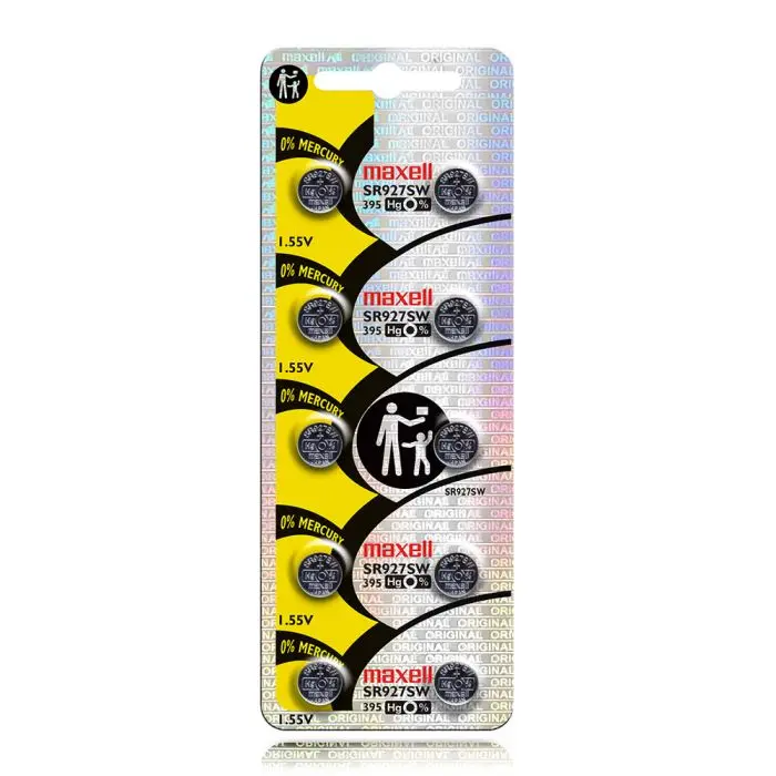 PILA MAXELL SR927SW BLISTER DE 10 (395)