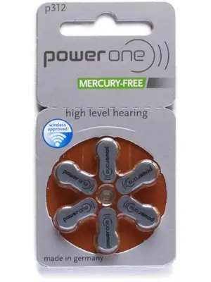 PILA AUDIFONO POWERONE ZP-312