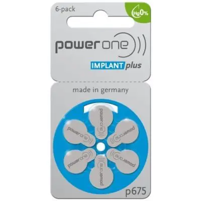 PILA AUDIFONO POWERONE ZP-675
