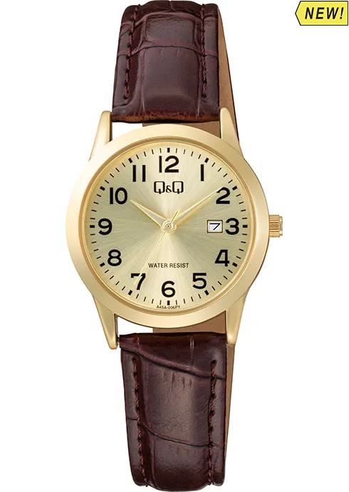 RELOJ Q&Q A45A-006 DAMA CUERO