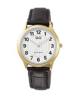 RELOJ Q&Q C48A-003 VARON CUERO