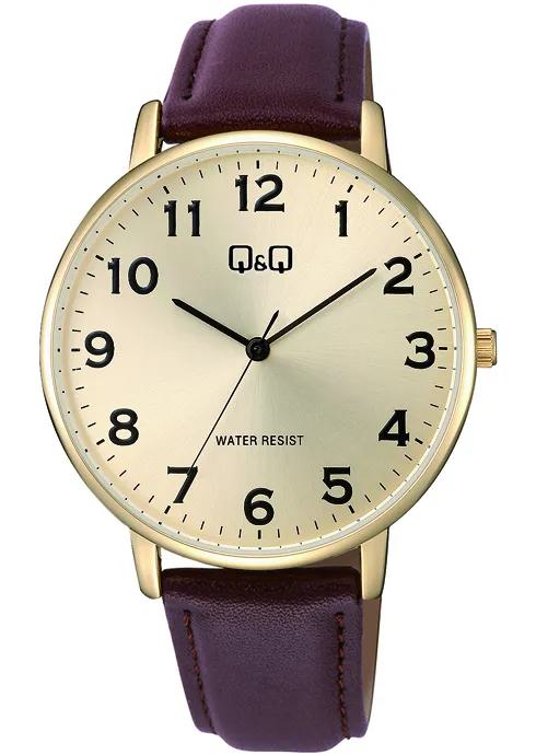 RELOJ Q&Q C64A-004 DAMA CUERO