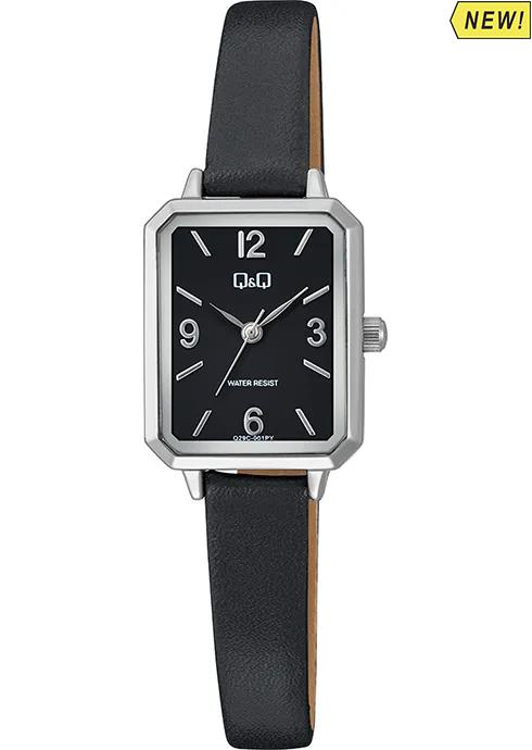 RELOJ Q&Q Q29C-001 DAMA CUERO