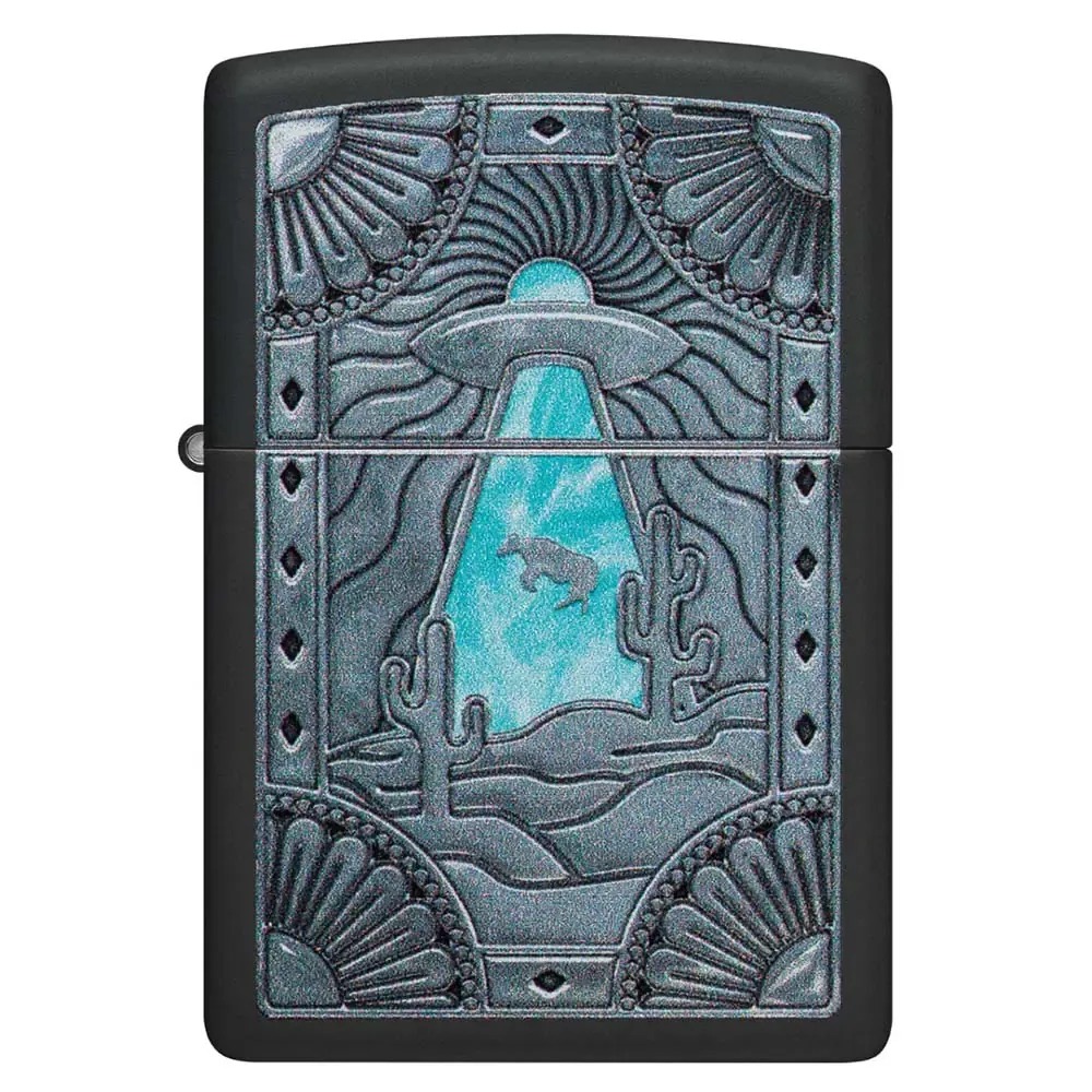 ENCENDEDOR ZIPPO ZP218.CI420226 REGULAR BLACK MATTE