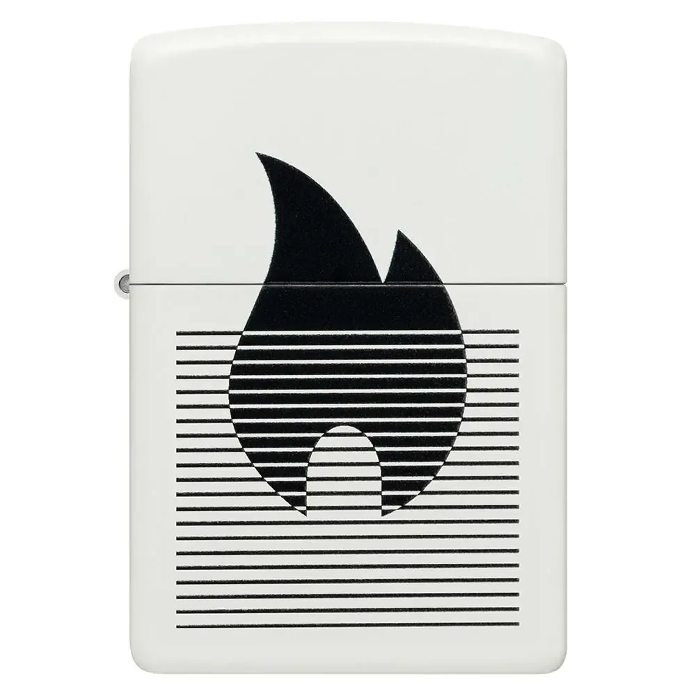 ENCENDEDOR ZIPPO ZP46485 LINED FLAME DESIGN