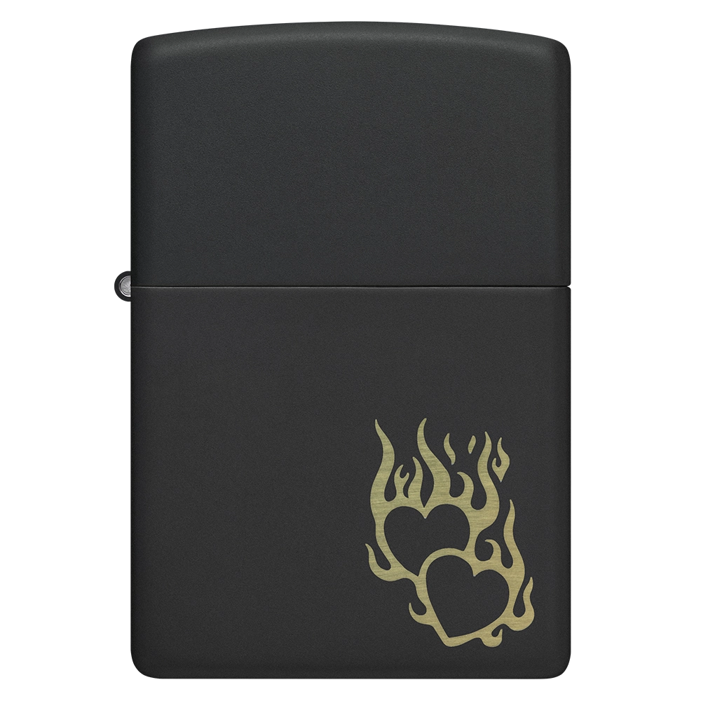 ENCENDEDOR ZIPPO FIRE HEART DESIGN ZP46004