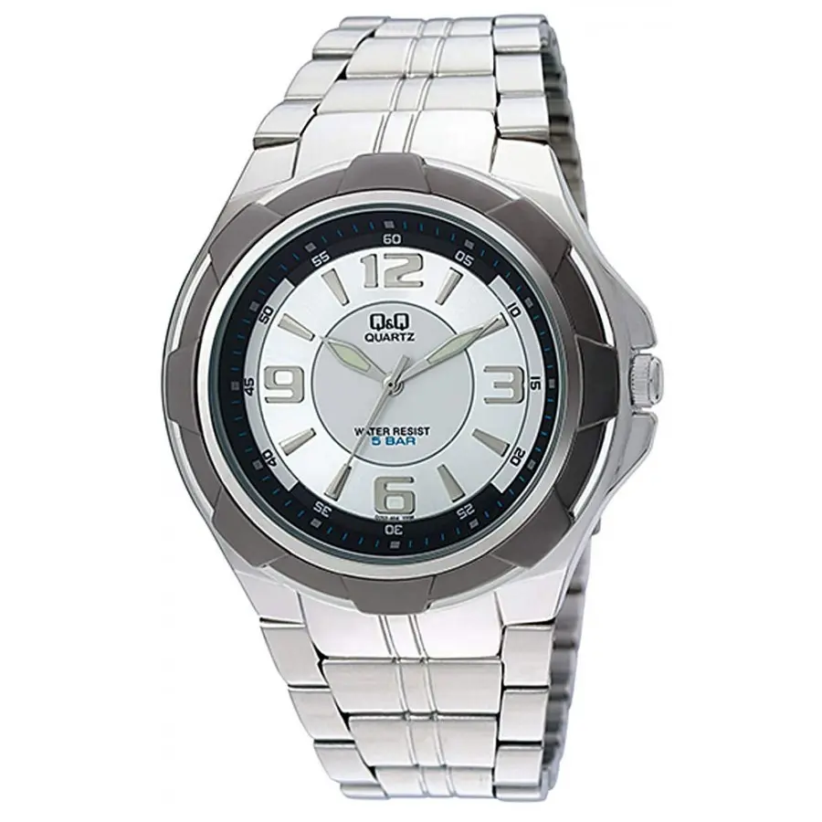 RELOJ Q&Q Q252-404 VARON METAL 