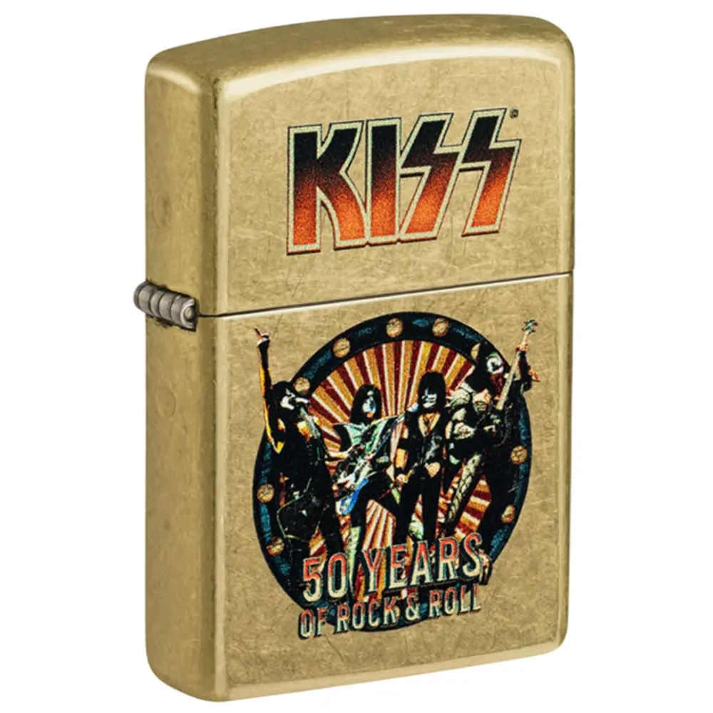 ENCENDEDOR ZIPPO 46738 KISS® 50 YEARS DESIGN