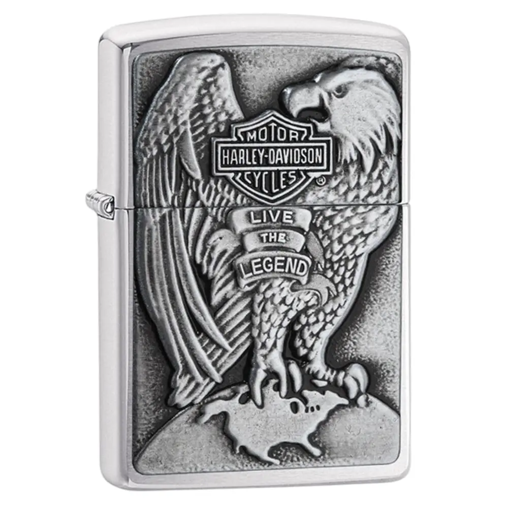 ENCENDEDOR ZIPPO ZP200HD.H231 HARLEY-DAVIDSON® LIVE THE LEGEND EMBLEM