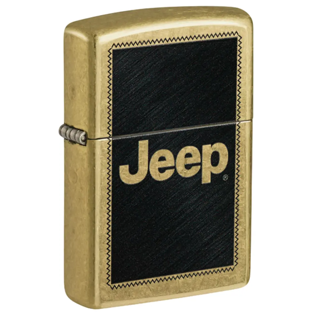 ENCENDEDOR ZIPPO ZP46225 JEEP STAMP DESIGN