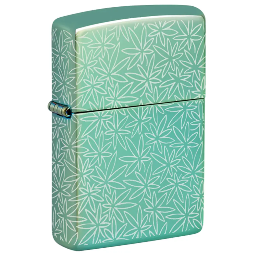 ENCENDEDOR ZIPPO ZP46294 ATOMIC CANNABIS DESIGN