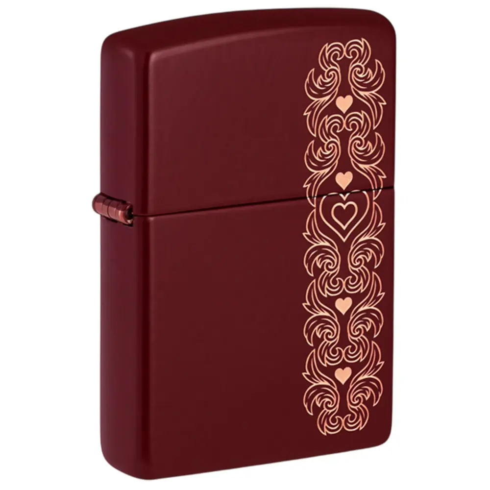 ENCENDEDOR ZIPPO ZP46296 HEART GARLAND DESIGN