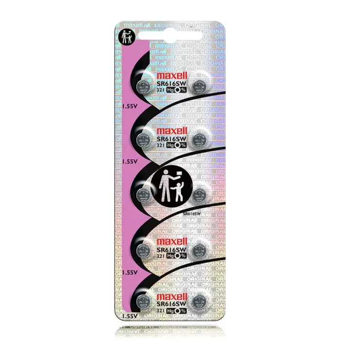 PILA MAXELL SR616SW BLISTER DE 10 (321) 