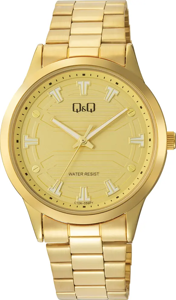 RELOJ Q&Q C10A-059 VARON  METAL