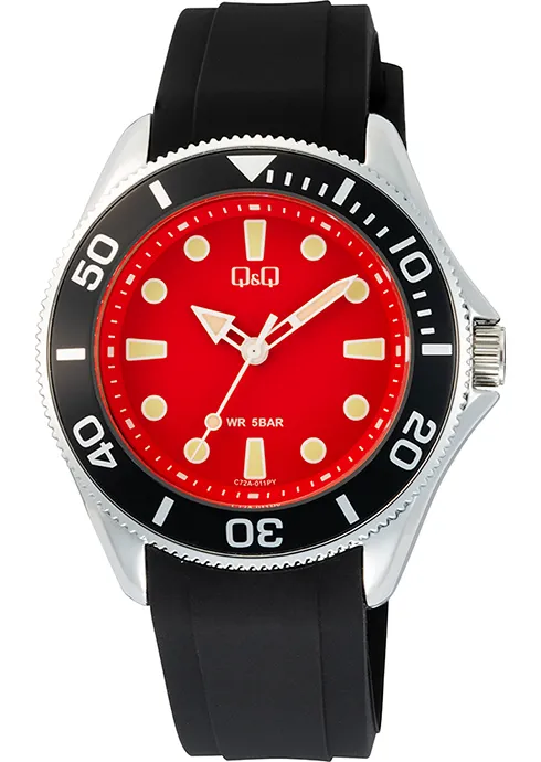 RELOJ Q&Q C72A-011 VARON  RESINA