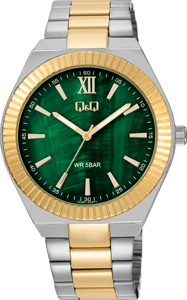 RELOJ Q&Q Q38C-002 VARON  METAL