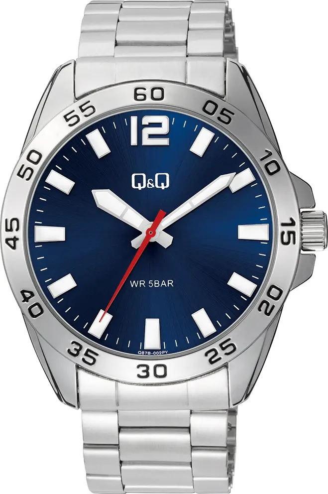 RELOJ Q&Q Q87B-002 VARON  METAL