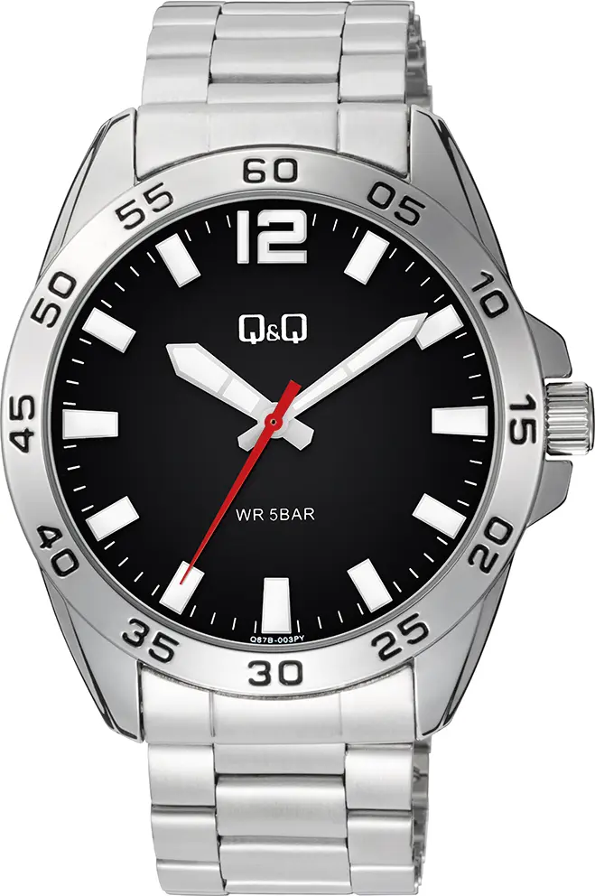RELOJ Q&Q Q87B-003 VARON  METAL