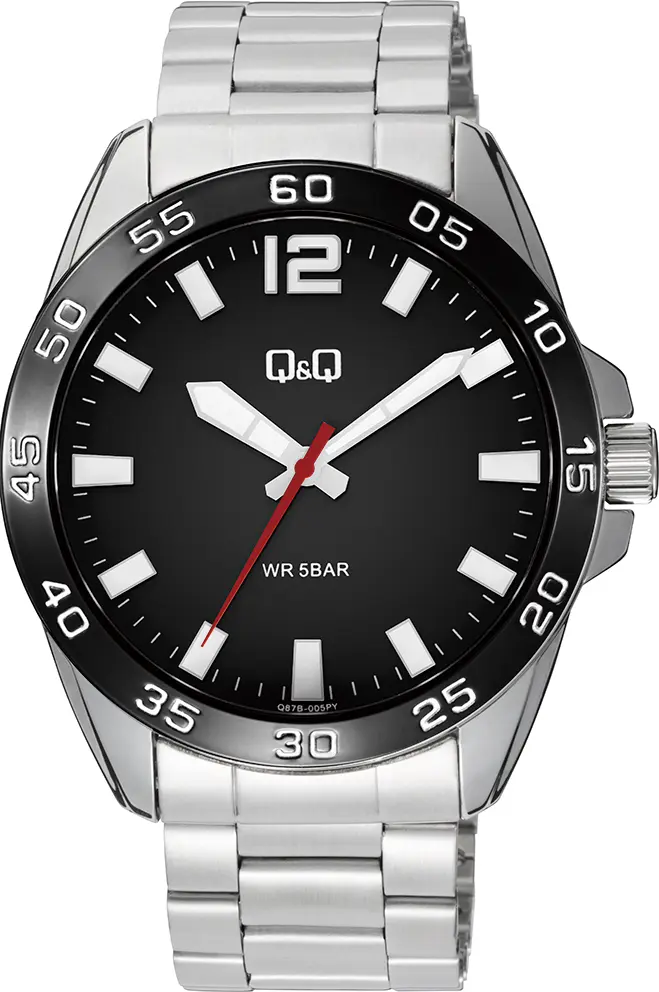 RELOJ Q&Q Q87B-005 VARON  METAL