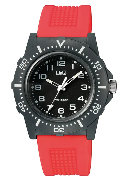 RELOJ Q&Q V32A-006 VARON  RESINA