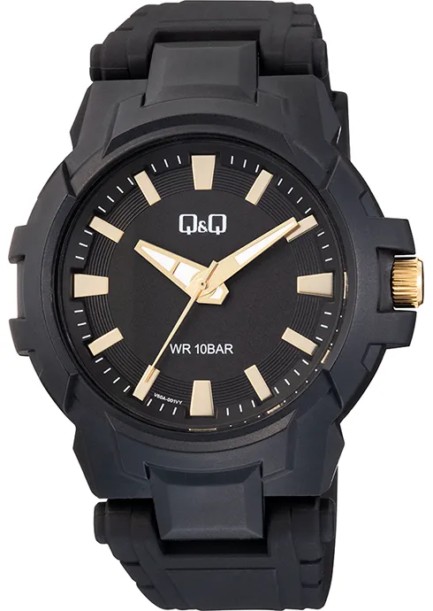 RELOJ Q&Q V50A-001 VARON  RESINA