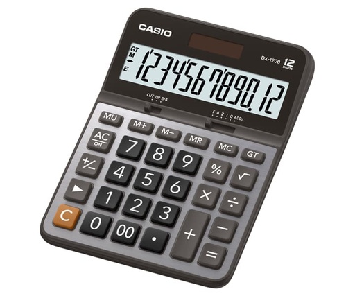 [CA-CA-DX120ST] CALCULADORA CASIO DX-120ST