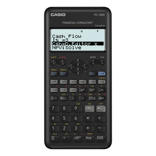 [CA-CA-FC100] CALCULADORA CASIO FC-100